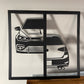 Volkswagen MK7 Golf Wall Art