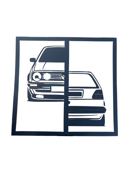 Volkswagen MK2 Golf Wall Art